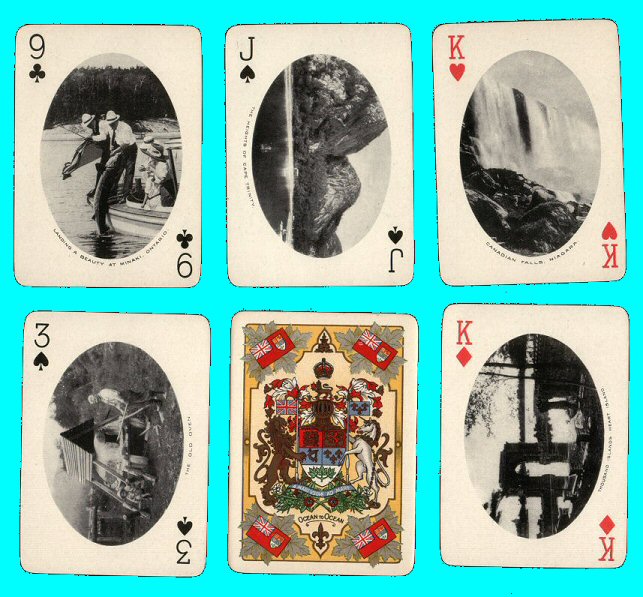 Goddall Ocean to Ocean. 52 + 2sc Mint ge + box g