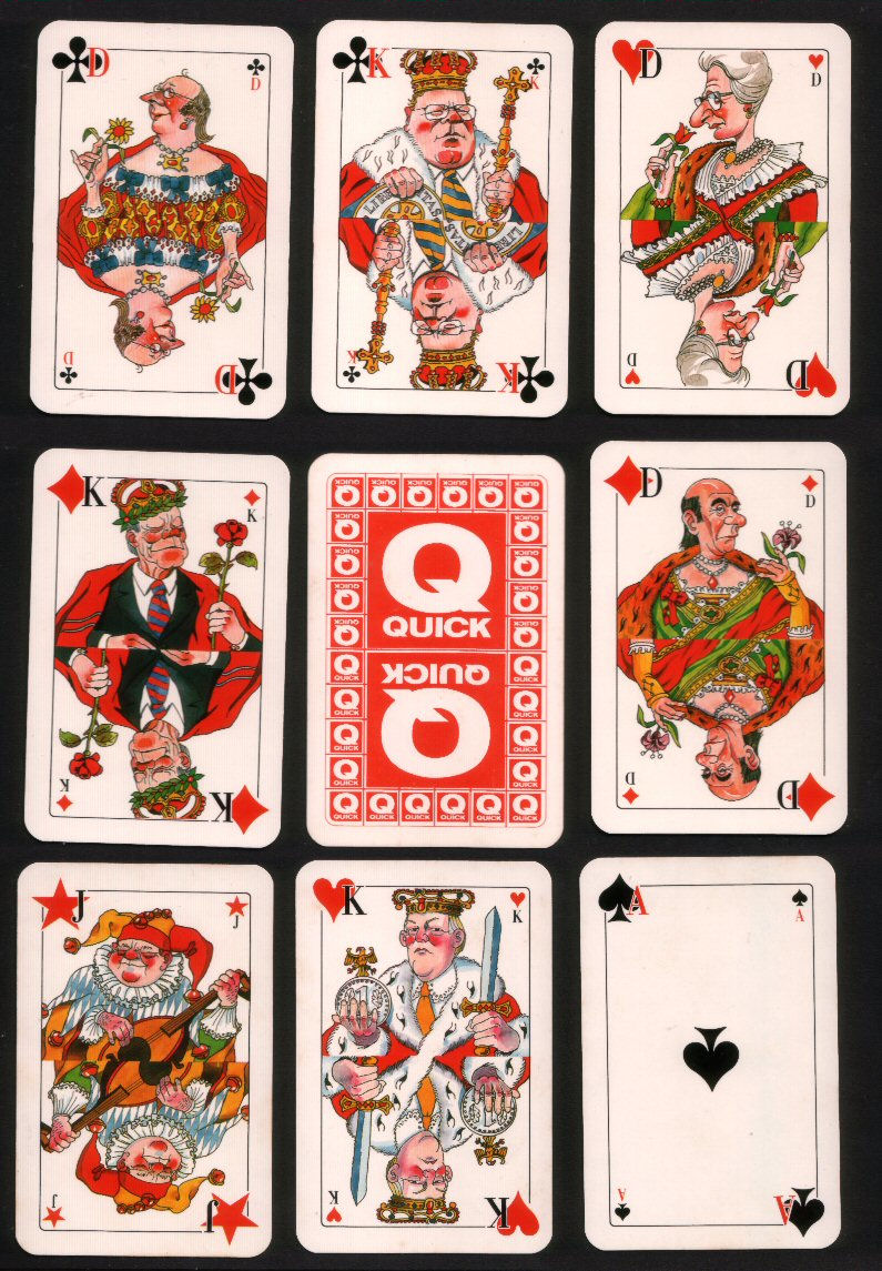 playing card cartoon